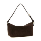 Furla Brown Calfskin Shoulder Bag