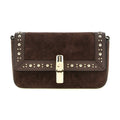 Furla Brown Calfskin Crossbody Bag