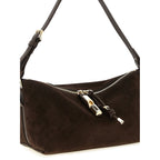 Furla Brown Calfskin Shoulder Bag