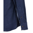 Brunello Cucinelli Blue Cotton Blouse