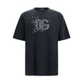 Dolce & Gabbana Black Cotton T-Shirt