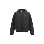 Brown Cotton Shell Jacket