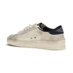 Golden Goose Beige Calf Leather Bos Taurus Athletic Sneakers
