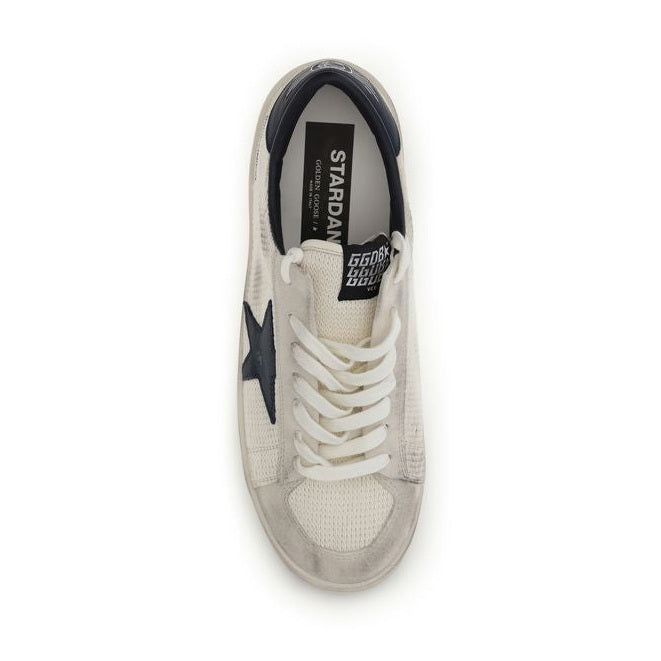 Golden Goose Beige Calf Leather Bos Taurus Athletic Sneakers