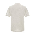 Brunello Cucinelli Gray Cotton T-Shirt