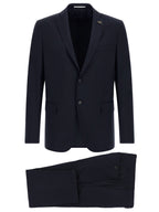 Pal Zileri Blue Wool Suit