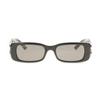 Balenciaga Black Acetate Sunglasses