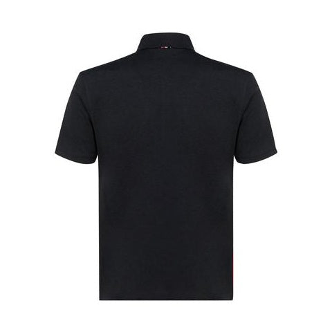 Gray Cotton Polo Shirt