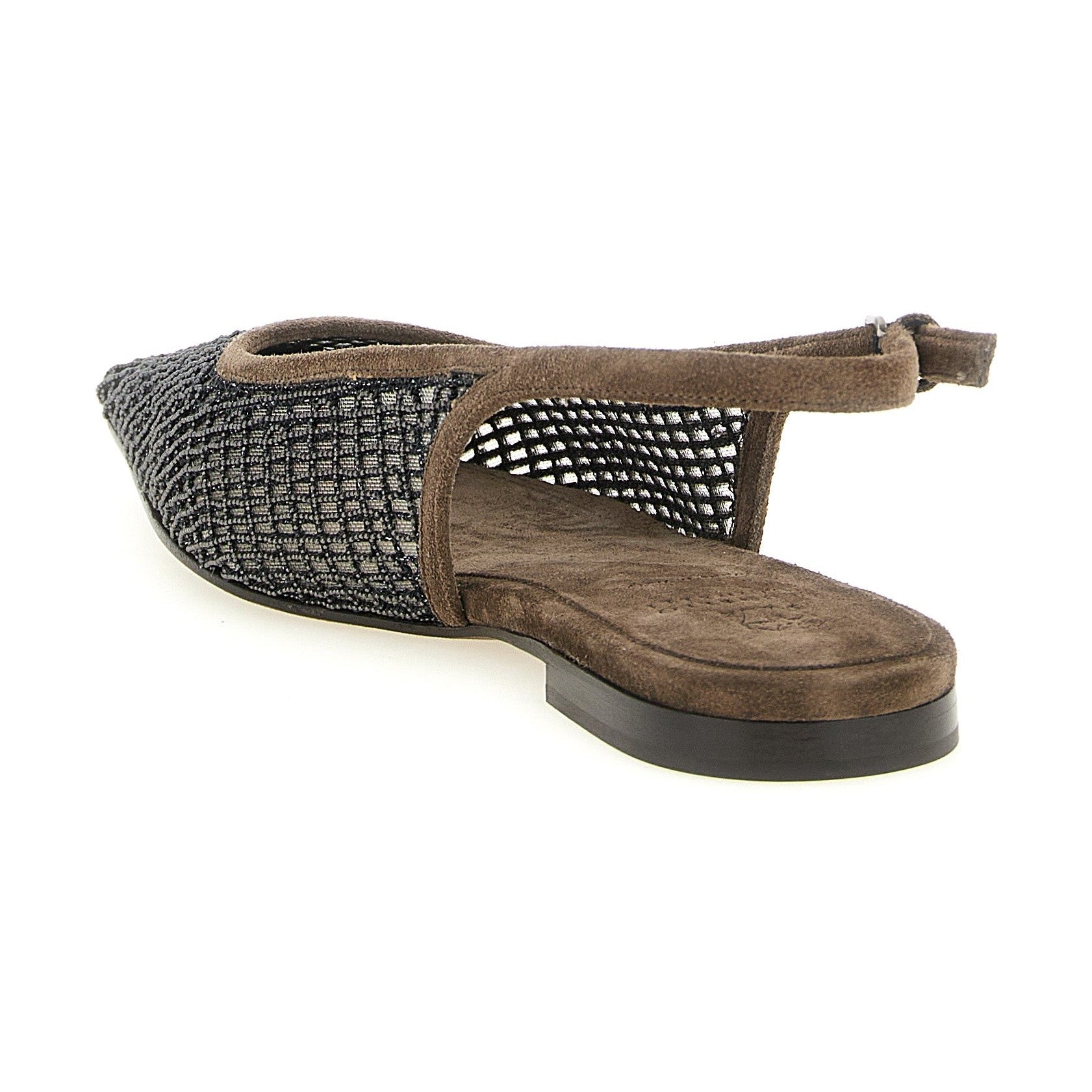 Brunello Cucinelli Brown Calfskin Ballet Flats