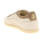 Brunello Cucinelli Beige Calfskin Low Top Sneakers
