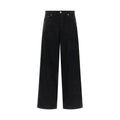 Haikure Black Cotton Flared Jeans