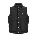 Dolce & Gabbana Black Polyester Sleeveless Jacket