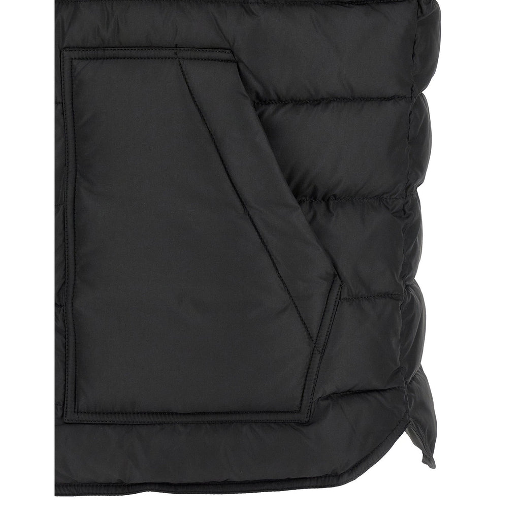 Dolce & Gabbana Black Polyester Sleeveless Jacket