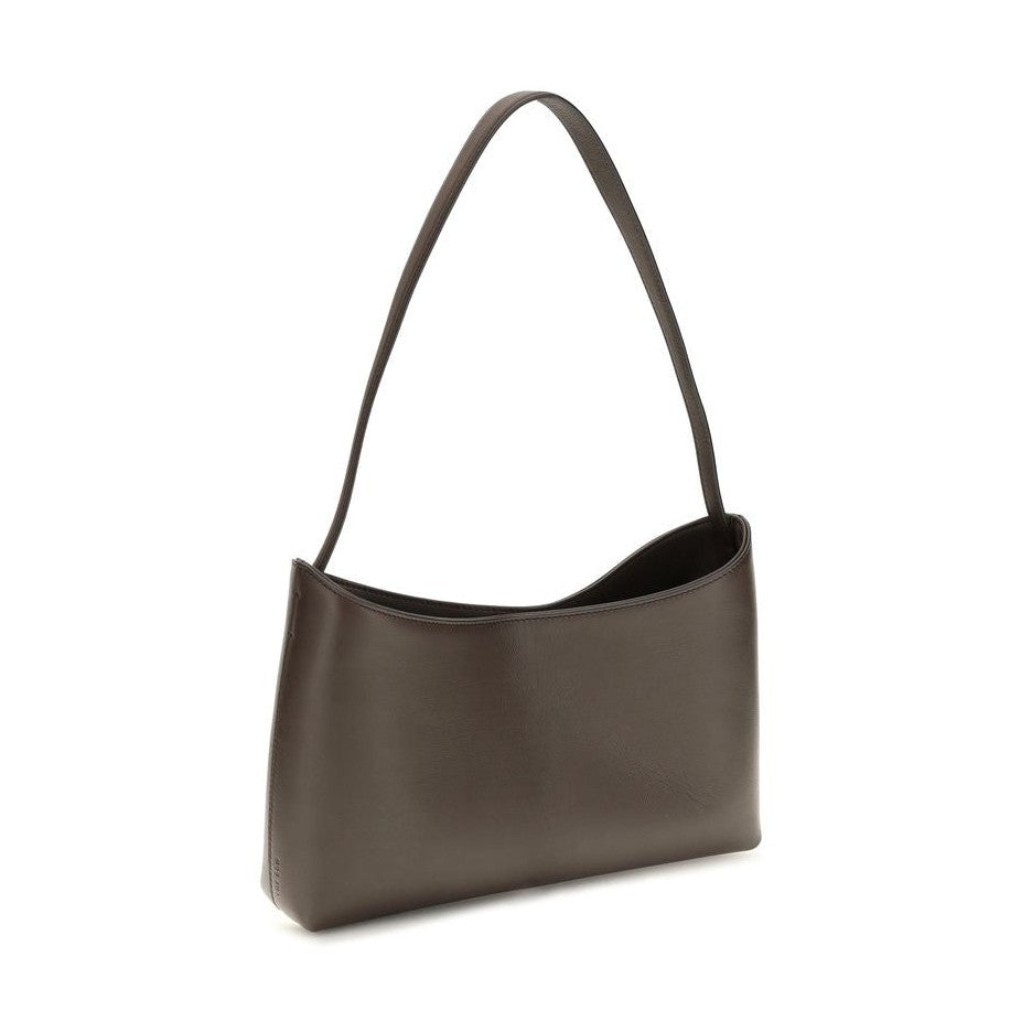 The Row Brown Calf Leather Bos Taurus Shoulder Bag