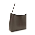 The Row Brown Calf Leather Bos Taurus Shoulder Bag