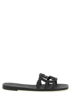 Gucci Black Rubber Slides