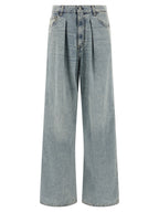 Haikure Blue Cotton Jeans Denim