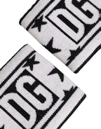 Dolce & Gabbana Men Set White Black Wool Logo #DGMILLENNIALS Wristband