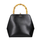 Black Leather Handbag