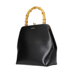 Black Leather Handbag