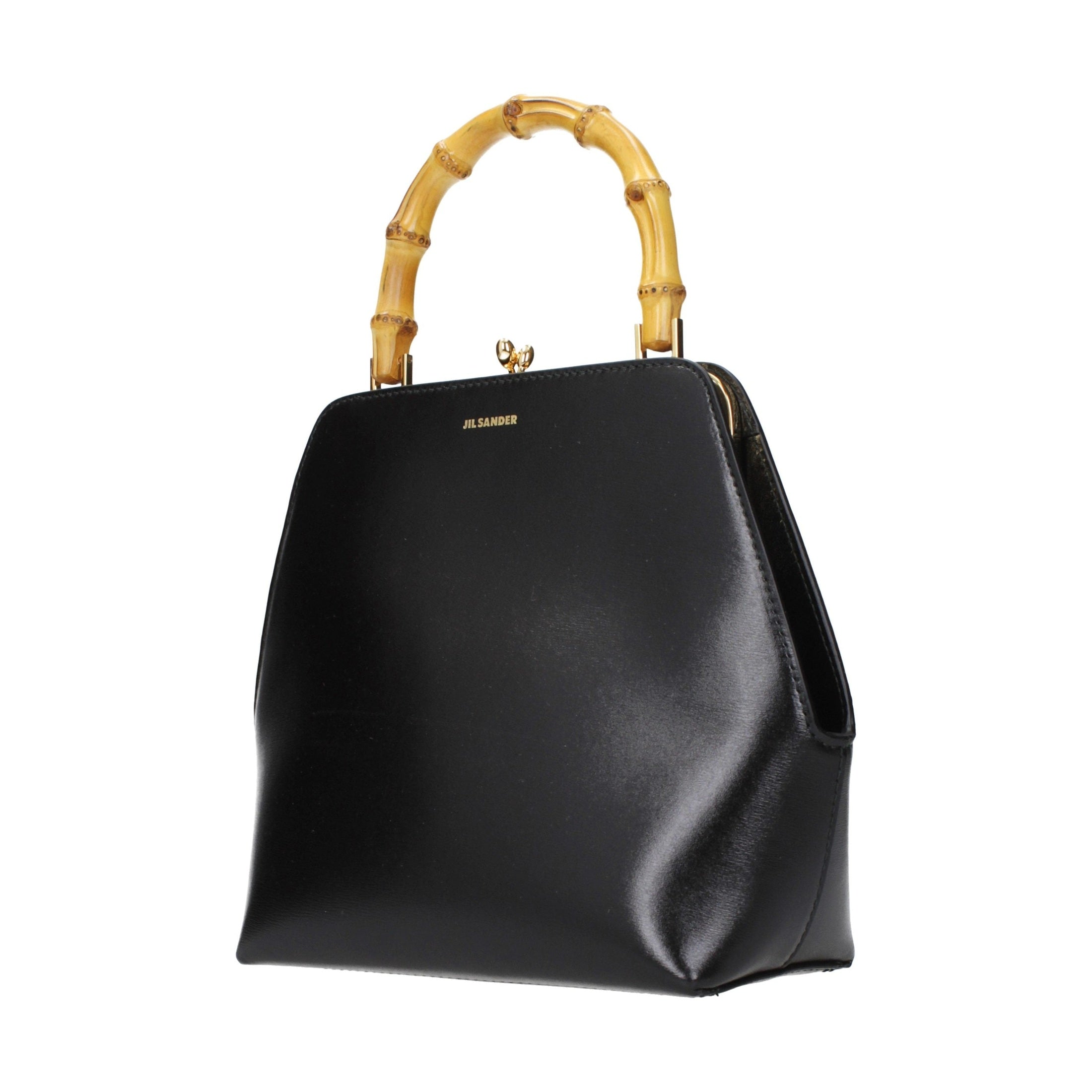Black Leather Handbag