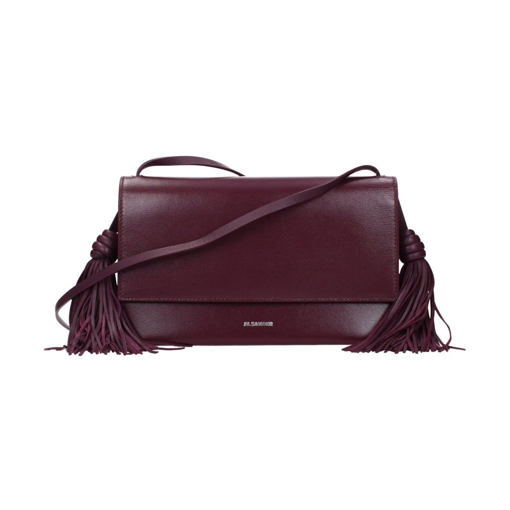 Red Leather Crossbody Bag