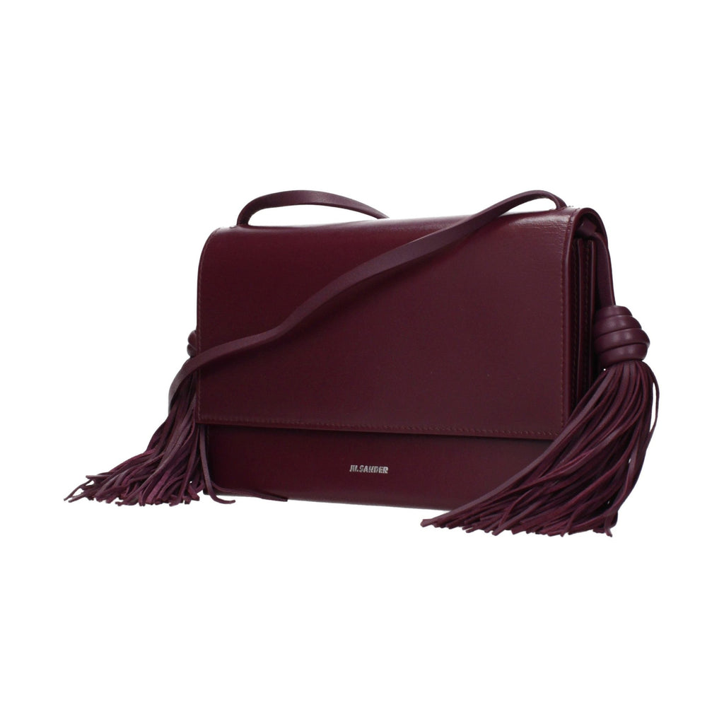 Red Leather Crossbody Bag