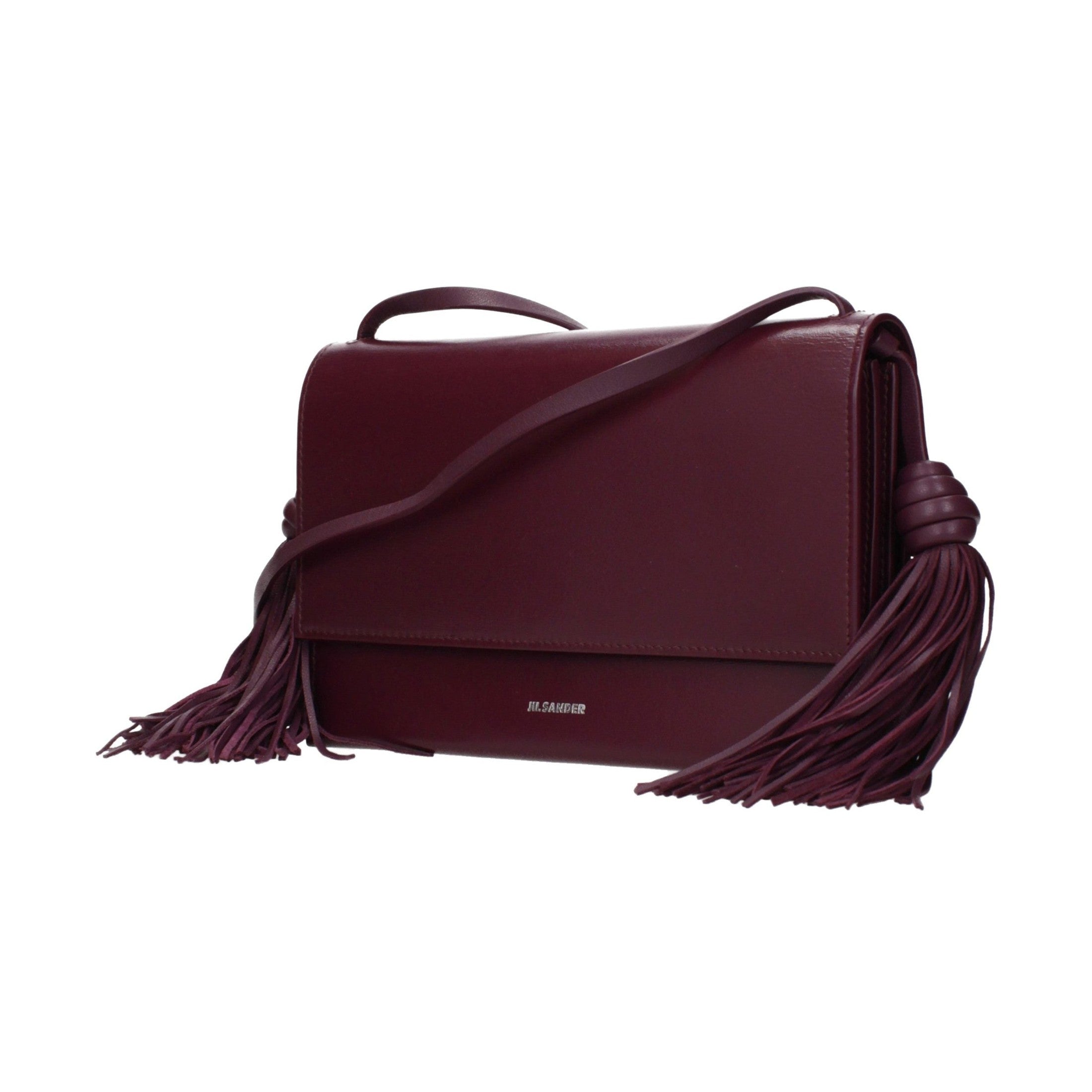Red Leather Crossbody Bag