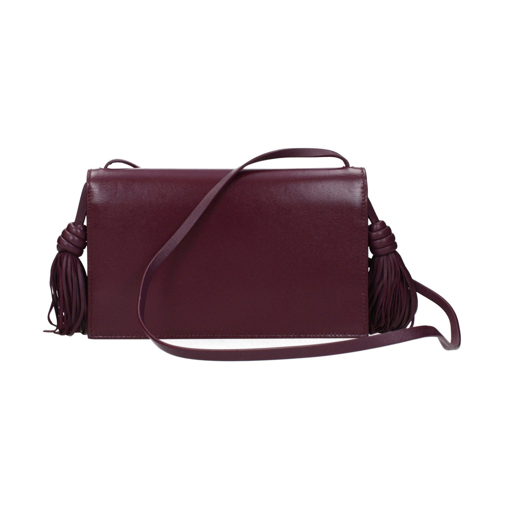 Red Leather Crossbody Bag