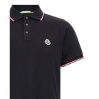 Blue Cotton Polo Shirt