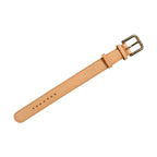 Dolce & Gabbana Beige Embossed Leather Gold Buckle Belt Strap Bracelet