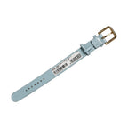 Dolce & Gabbana Blue Embossed Leather Gold Buckle Belt Strap Bracelet