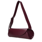 Jil Sander Red Leather Crossbody Bag