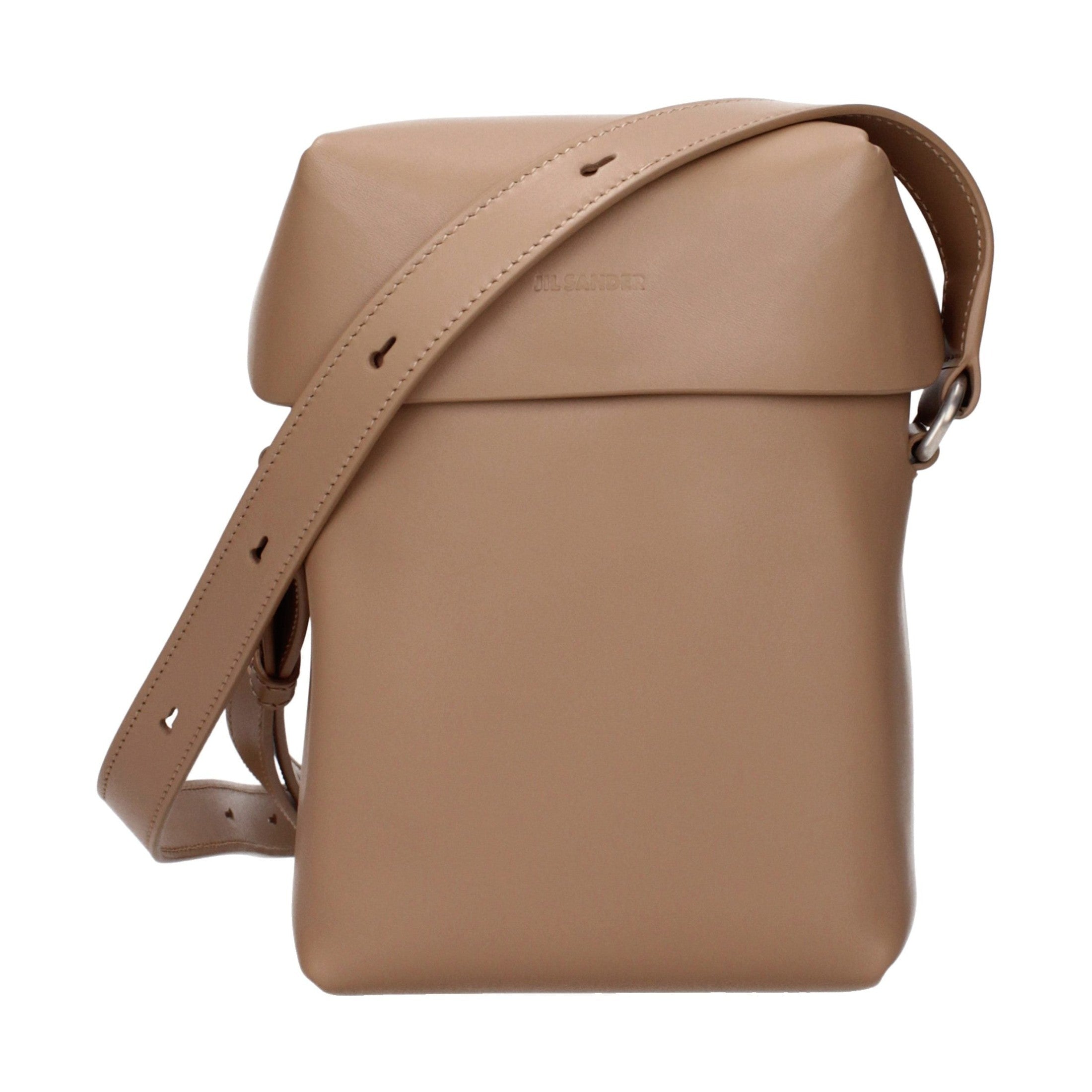 Brown Leather Crossbody Bag