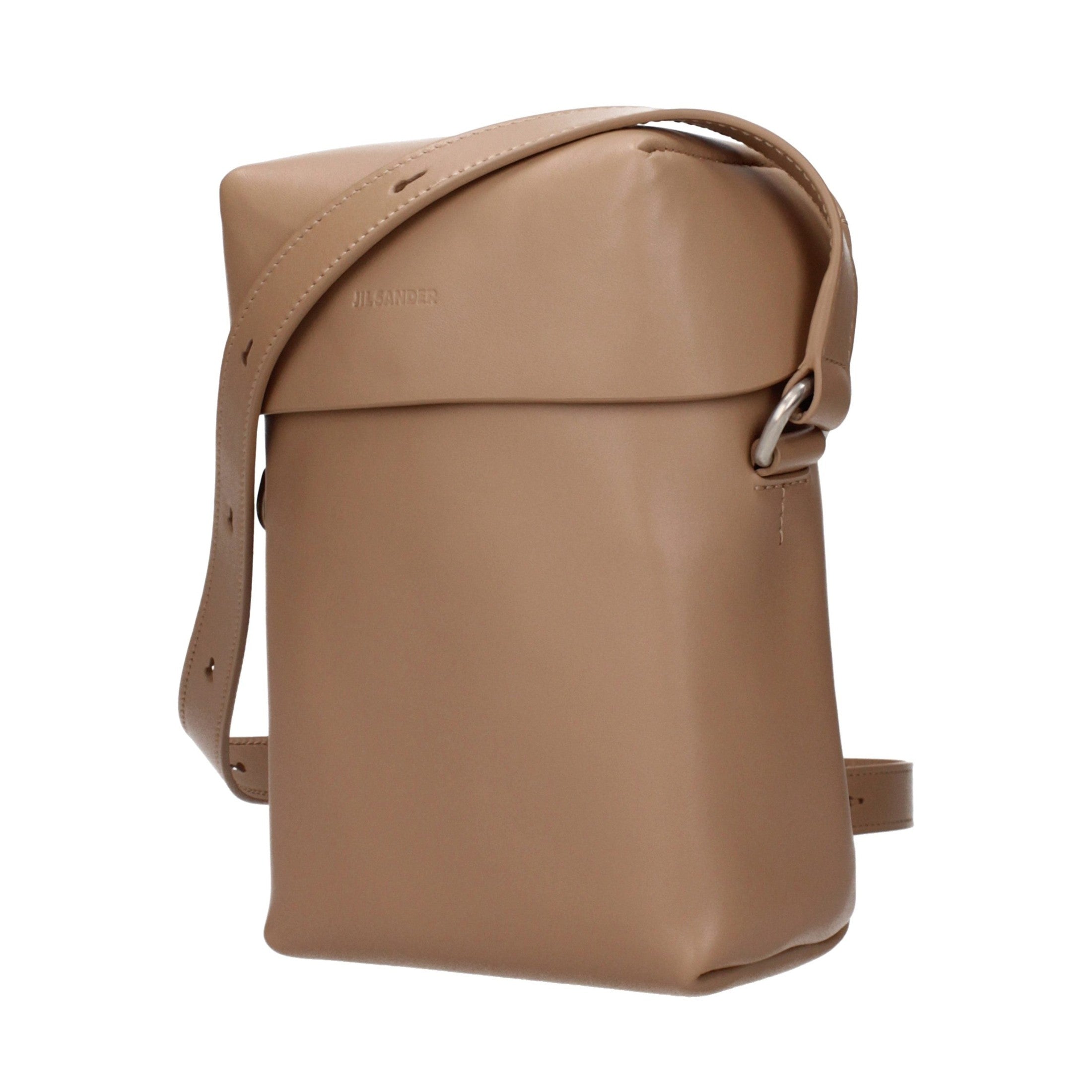 Brown Leather Crossbody Bag