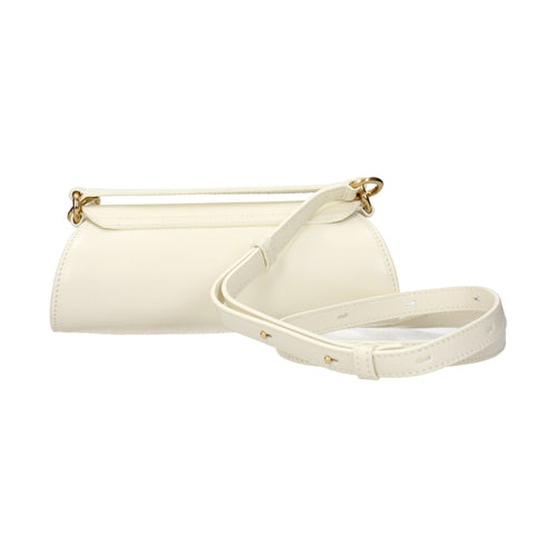 Beige Leather Handbag