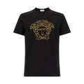Versace Black Cotton T-Shirt