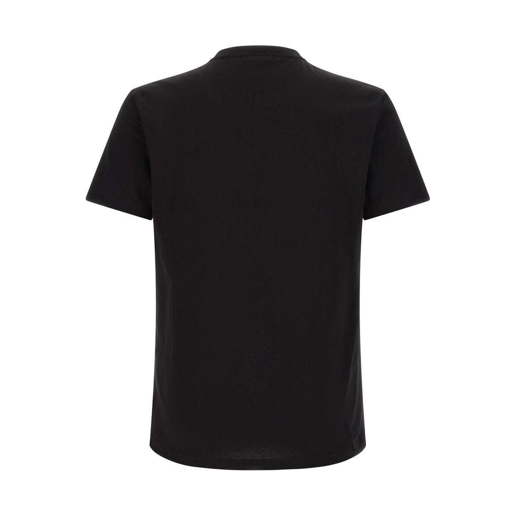 Versace Black Cotton T-Shirt