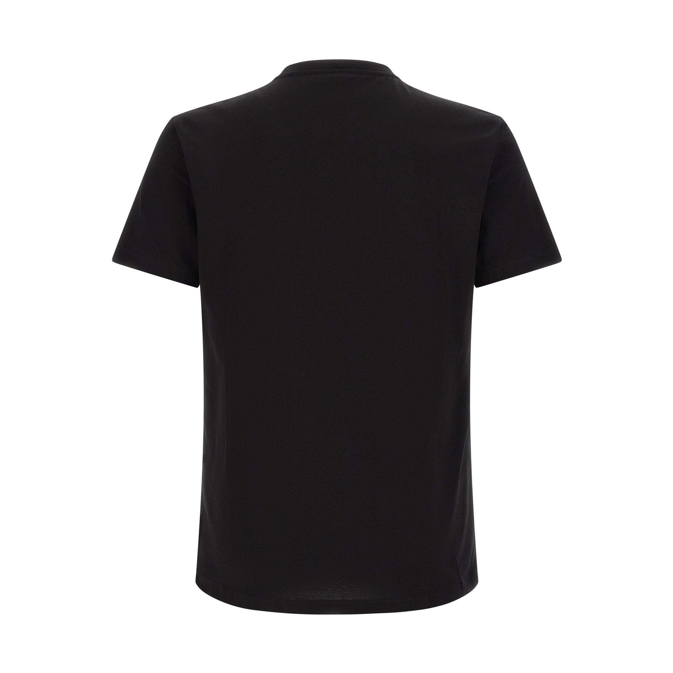 Versace Black Cotton T-Shirt