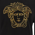 Versace Black Cotton T-Shirt