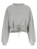 Dries Van Noten Gray Cotton Sweatshirt