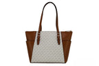 Michael Kors Michael Kors Women Leather Shoulder Tote Bag Purse Handbag+Double Zipper Wallet