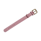 Dolce & Gabbana Pink Embossed Leather Gold Buckle Belt Strap Bracelet