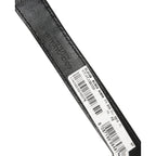 Dolce & Gabbana Black Textured Leather Gold Buckle Belt Strap Bracelet