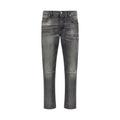 Dolce & Gabbana Gray Cotton Jeans Denim