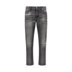 Dolce & Gabbana Gray Cotton Jeans Denim