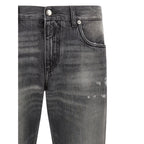 Dolce & Gabbana Gray Cotton Jeans Denim