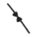 Dolce & Gabbana Men Black Polka Dot Silk Adjustable Neck Papillon Bow Tie