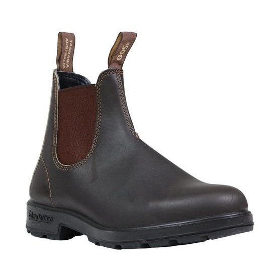 Blundstone Brown Leather Ankle Boots