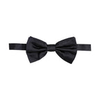 Dolce & Gabbana Men Black 100% Silk Adjustable Neck Papillon Bow Tie